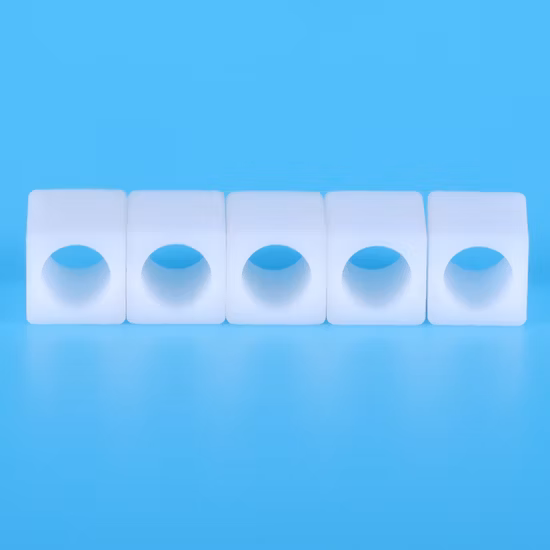 Verschleißfeste Aluminiumoxid-Keramik-Kegelauskleidung mit hoher Härte / konisches Keramikrohr für Cyclone Liner